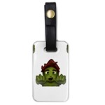 Emoji Zombie Man Luggage Tag (one side)