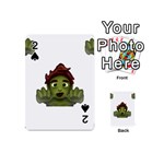 Emoji Zombie Man Playing Cards 54 (Mini)