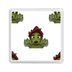 Emoji Zombie Man Memory Card Reader (Square)