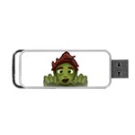 Emoji Zombie Man Portable USB Flash (One Side)