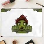 Emoji Zombie Man Cosmetic Bag (XXL)