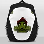 Emoji Zombie Man Backpack Bag