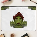 Emoji Zombie Man Cosmetic Bag (XXXL)