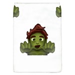 Emoji Zombie Man Removable Flap Cover (L)