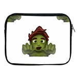 Emoji Zombie Man Apple iPad Zipper Case