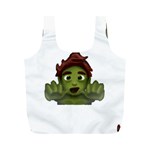 Emoji Zombie Man Full Print Recycle Bag (M)