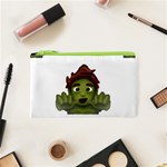 Emoji Zombie Man Cosmetic Bag (XS)