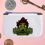 Emoji Zombie Man Large Coin Purse