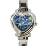 VanGogh-starry_night_ballance1 Heart Italian Charm Watch