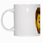 Emoji Bearded Man White Mug