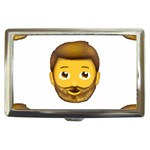 Emoji Bearded Man Cigarette Money Case