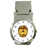 Emoji Bearded Man Money Clip Watch