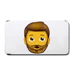 Emoji Bearded Man Medium Bar Mat