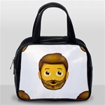 Emoji Bearded Man Classic Handbag (One Side)