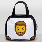 Emoji Bearded Man Classic Handbag (Two Sides)