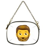 Emoji Bearded Man Chain Purse (Two Sides)