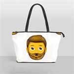 Emoji Bearded Man Classic Shoulder Handbag