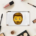 Emoji Bearded Man Cosmetic Bag (Small)