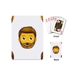 Emoji Bearded Man Playing Cards (Mini)