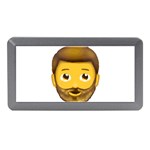 Emoji Bearded Man Memory Card Reader (Mini)