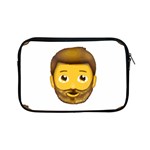 Emoji Bearded Man Apple iPad Mini Zipper Case