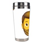 Emoji Bearded Man Stainless Steel Travel Tumbler