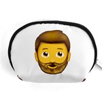 Emoji Bearded Man Accessory Pouch (Medium)