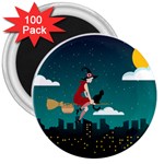 Halloween Witch Befana 3  Magnet (100 pack)