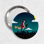 Halloween Witch Befana 2.25  Handbag Mirror