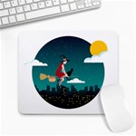 Halloween Witch Befana Large Mousepad