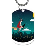 Halloween Witch Befana Dog Tag (One Side)