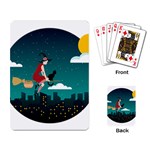 Halloween Witch Befana Playing Cards Single Design