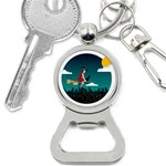 Halloween Witch Befana Bottle Opener Key Chain