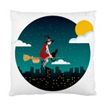 Halloween Witch Befana Standard Cushion Case (One Side)