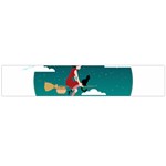 Halloween Witch Befana Flano Scarf (Large)