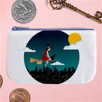 Halloween Witch Befana Large Coin Purse