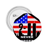 911 Never Forget 2.25  Button