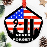 911 Never Forget Ornament (Round)