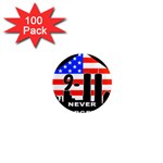 911 Never Forget 1  Mini Magnet (100 pack) 