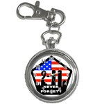 911 Never Forget Key Chain Watch