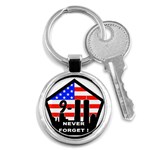 911 Never Forget Key Chain (Round)