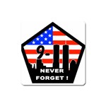 911 Never Forget Magnet (Square)