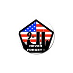 911 Never Forget Golf Ball Marker