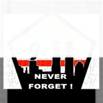 911 Never Forget Jigsaw Puzzle (Rectangular)