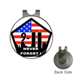 911 Never Forget Golf Ball Marker Hat Clip