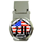 911 Never Forget Money Clip Watch