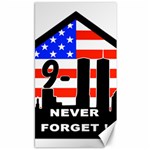 911 Never Forget Canvas 40  x 72 