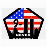 911 Never Forget Large Glasses Cloth