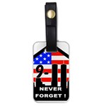 911 Never Forget Luggage Tag (one side)