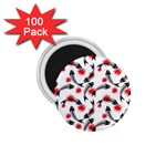 Halloween Skeleton Fish 1.75  Magnet (100 pack) 